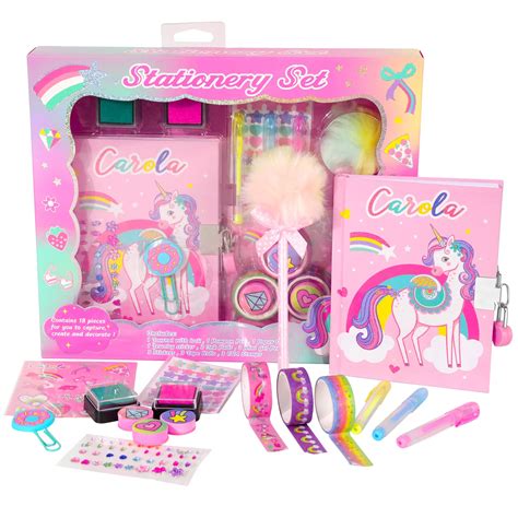 Stationery Set for Kids, Unicorn Activity Kit Gift for Girls Art Craft ...