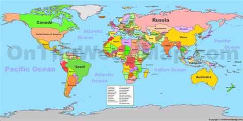 World Map Showing Countries 的图像结果