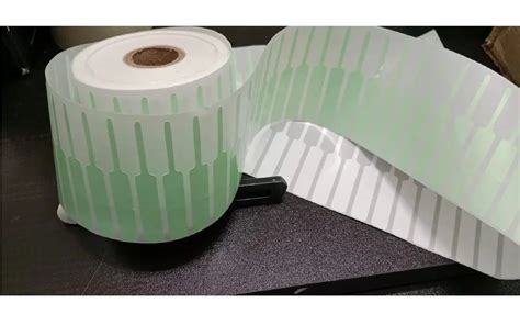 Color Jewellery Labels - 100 x 15mm (70mm Printable) Light Green Color ...