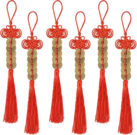 Amazon.com: Luckforest 15 Strings Chinese Lucky Coins, 2024 Chinese New Year Decorations Copper ...