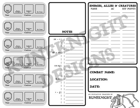 Dnd 5e Printable Encounter
