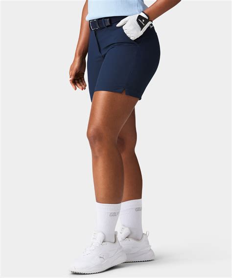 Women's Dark Blue Flex Shorts - Macade Golf