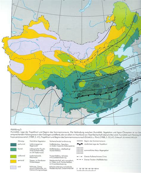 Physical Map Of Monsoon Asia