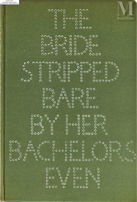 Marcel Duchamp | The Bride Stripped Bare by her Bachelors (1960 ...