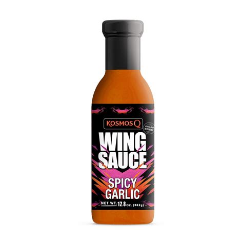 Kosmos Q – Spicy Garlic Wing Sauce - Modern BBQ Supply