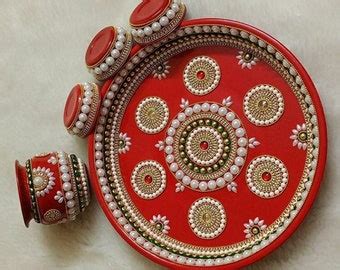 Buy Puja Thali Online In India - Etsy India