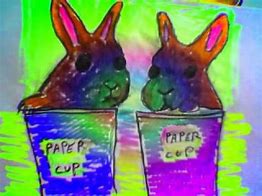 Image result for Two Bunnies in Cup