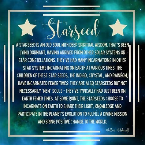 Signs of a star seed – Artofit