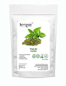 Keegan Herbal Natural & Pure Tulsi Powder For Face Pack 100gm pouch ...