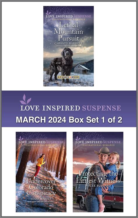 Love Inspired Suspense March 2024 - Box Set 1 of 2 eBook by Christy ...