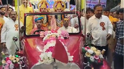 Bulandshahr Gulaothi bhagwan Ram barat in vintage car watch VIDEO । बदल ...