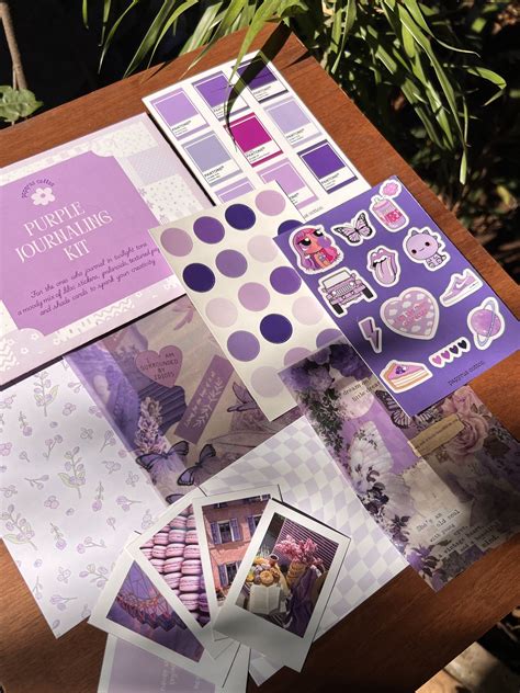 Purple Journaling Kit – Kala Curry