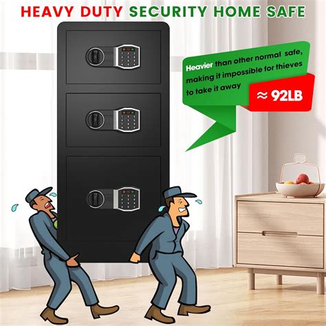 GHJGAGE 8.1 Cu Ft Extra Large Home Safe Fireproof Waterproof India | Ubuy