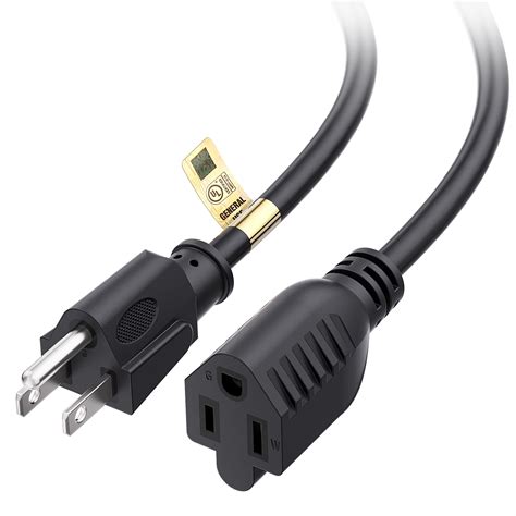 Snapklik.com : UL Listed Cable Matters 16 AWG Heavy Duty 13A Long Power ...