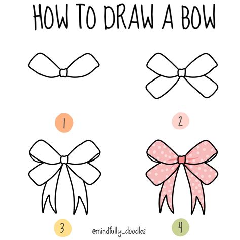 How to Draw a Cute Bow