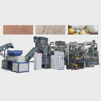 High Separation Rate Metal Recycling E Waste Recycling Plant Circuit ...