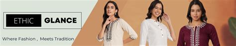 Amazon.in: ETHIC GLANCE: Women Kurta