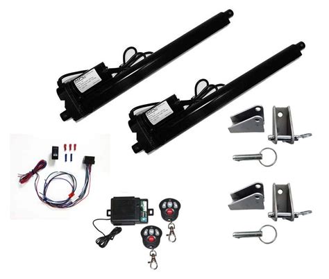 Buy MPC Complete Linear Actuator Kit: Includes (2) Black Heavy Duty 12V ...