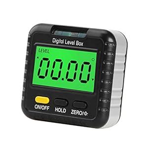 Inclinometer,ERYUE Digital Angle Finder Gauge 360 Degree Mini Digital ...