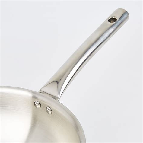 Buy Valeria Carin Stainless Steel Induction Wok - 3.8L from Home Centre ...