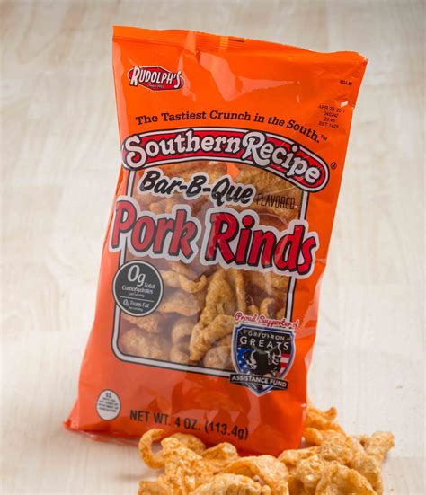 Rudolph Foods. Southern Recipe BBQ Pork Rinds - 06
