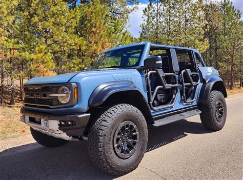 Stealth PPF wrapped Azure Gray Metallic Bronco Raptor | Bronco6G - 2021 ...