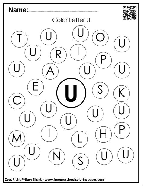 Pin by Catherine Gordy on Dot Art | Letter worksheets for preschool ...