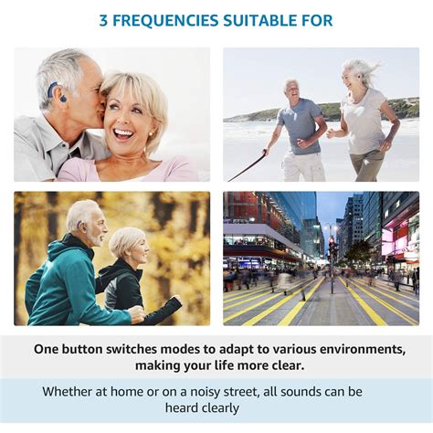Hearing Aid, Hearing Aid for Seniors Rechargeable Hearing Amplifier ...