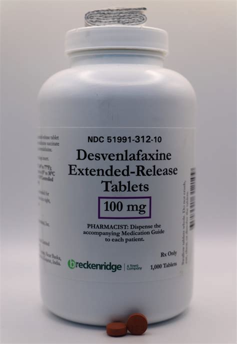 Desvenlafaxine Extended-Release Tablets – Breckenridge