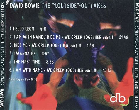 T.U.B.E.: David Bowie - Something Really Fishy - The 1. Outside ...