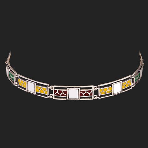 Rabaari Enameled Statement Necklace – VOYLLA