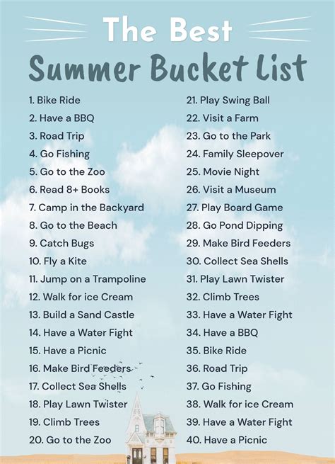 Best 15+ Google Docs Summer Bucket List Template Docx
