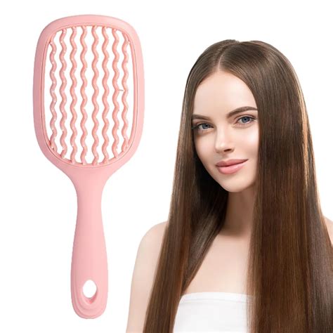 Amazon.com : Wet Hair Brush Professional Detangler Brush: Detangling ...