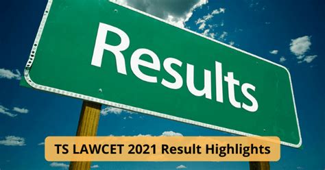 TS LAWCET 2021 Result Highlights - Check Pass Percentage, Total No. of ...