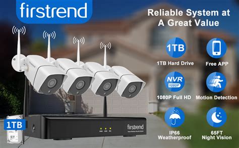 Image result for Firstrend Wireless Security Camera System