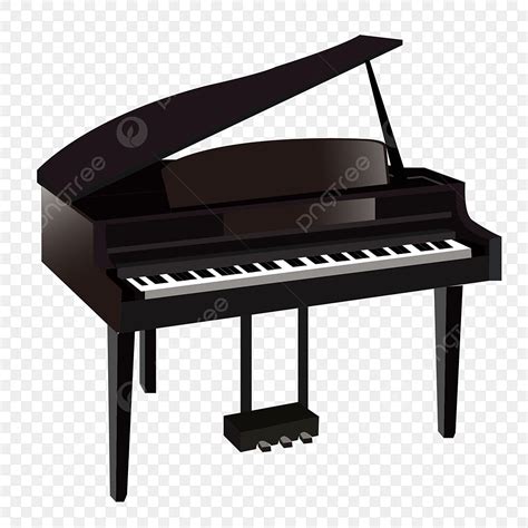 Piano Instrument Vector Hd PNG Images, Modern Musical Instrument Piano ...