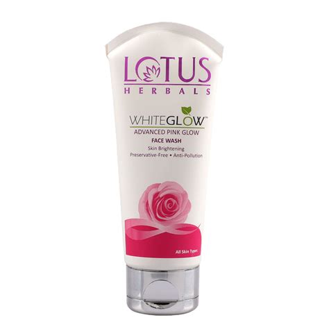 Buy Lotus Herbals Whiteglow Advanced Pink Glow Face Wash Online in ...