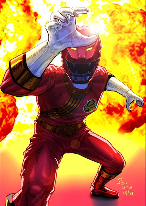 Power Rangers Wild Force Red Ranger Costume Red Shadow Ranger (Wild