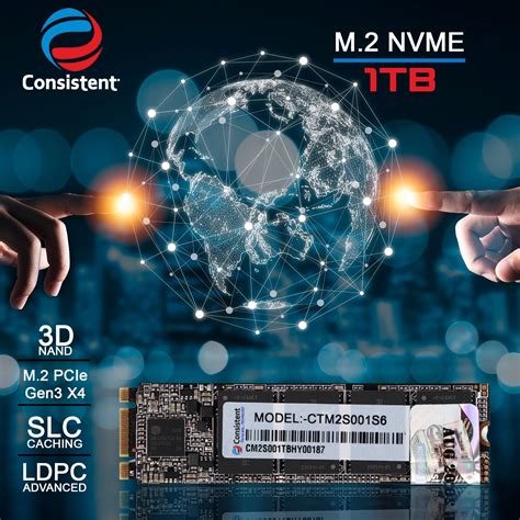 Amazon.in: Buy Consistent 1 TB NVMe PCIe M.2 SSD 2280, 3D NAND with SLC ...