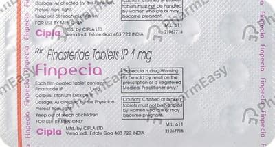 Finpecia Tablet: Uses, Side-effects, Price, Dosage & More Info - PharmEasy