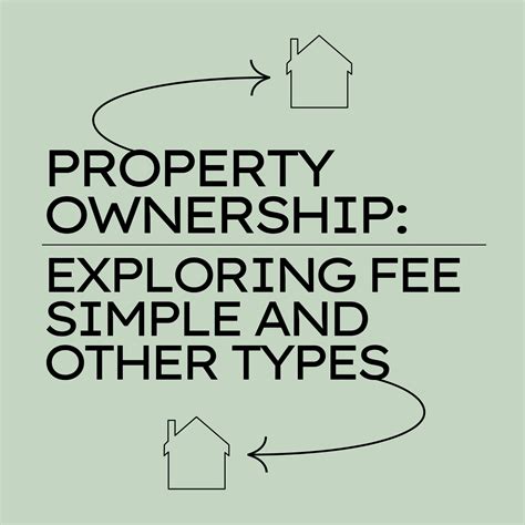 Property Ownership: Exploring Fee Simple and Other Types - Fee Simple ...
