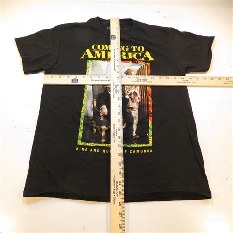COMING TO AMERICA MOVIE KING AND QUEEN of ZAMUNDA TEE… - Gem