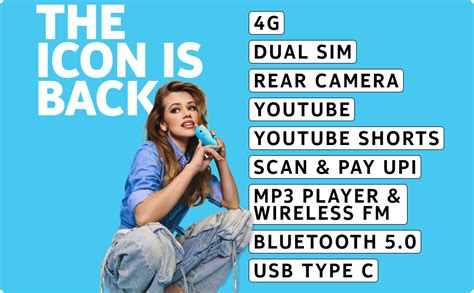 Nokia 3210 4G | All-New Classic Keypad Phone with Dual SIM, YouTube ...