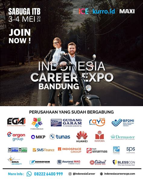 INDONESIA CAREER EXPO KOTA BANDUNG – Jadwal Event, Info Pameran, Acara & Promo Terbaru