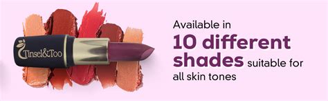 Buy TINSEL&TOO ORGANICO Natural & Nourishing Matte Bullet Lipstick ...