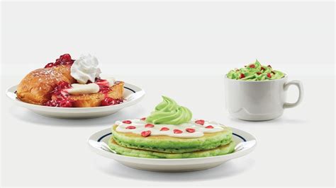 IHOP Grinch special lets kids eat free green pancakes through Dec. 31