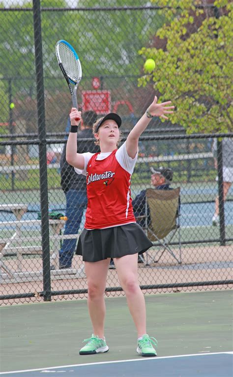 Coldwater tennis drops heart breaker to #5 Lumen Christi - Yahoo Sports