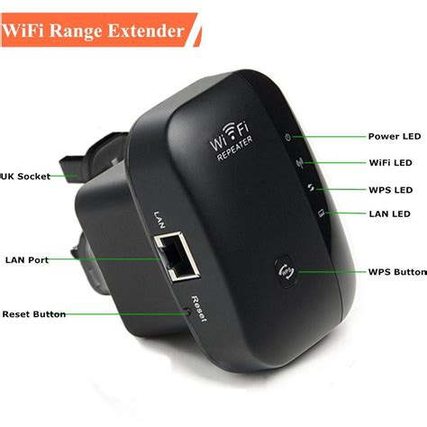 Wifi Extender 1200Mbps WiFi Range Extender - Dual Band Wireless Signal ...