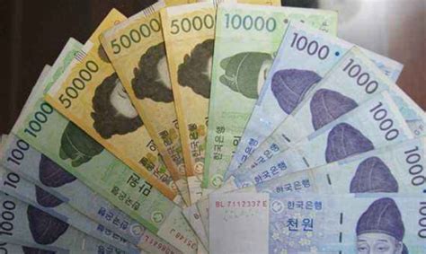 300万韩元等于多少人民币 Won分为纸币和硬币