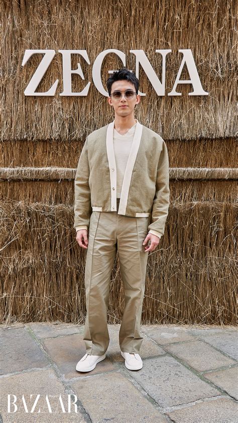 Ngô Lỗi, Mario Maurer mang chất nam tính Á Đông tới show Zegna